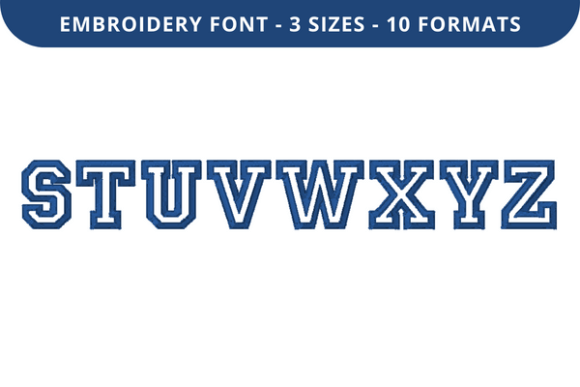 Review: College Outline Font S to Z for Business Merch