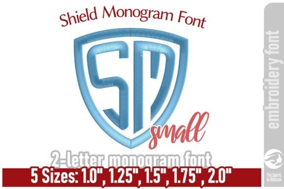 Review: Shield Monogram Font for Holiday Gifts