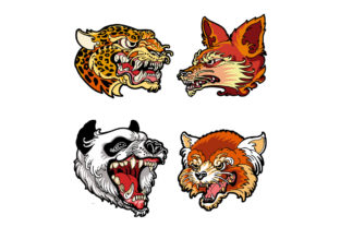 Reviewing Animals Head Design for Embroidery Patch