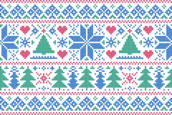 Reviewing Christmas Nordic Embroidery Style for Etsy Shops