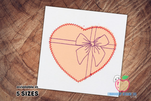 Reviewing Heart Gift Embroidery Applique Designs
