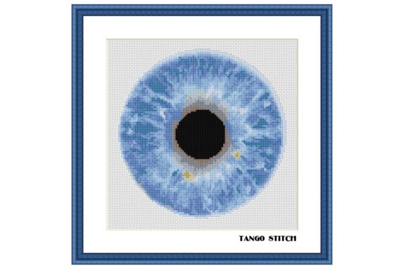 Reviewing the Blue Eye Cross Stitch Pattern