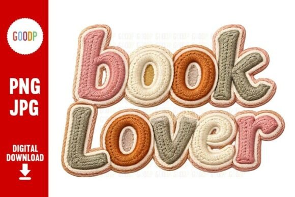 Reviewing the Book Lover Embroidery Patch PNG