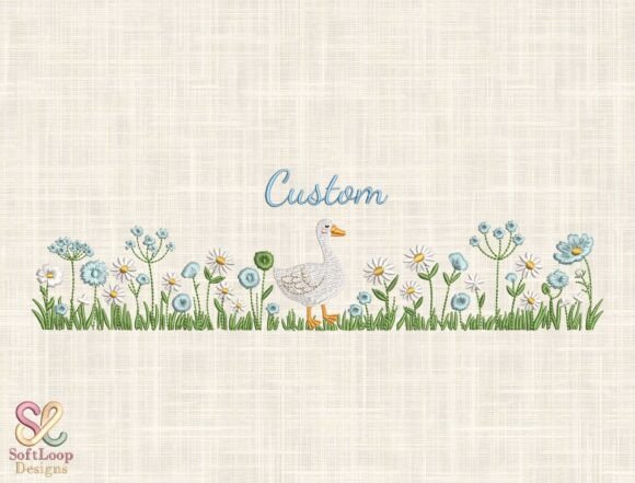 Reviewing the Custom Goose Embroidery Design for Holiday Collections